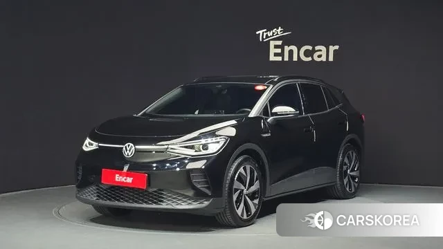 Volkswagen ID.4 2023 Черный из Кореи