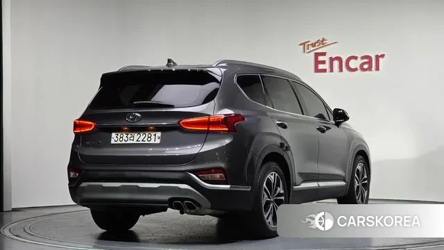 Hyundai Santa Fe TM 2019 Серый из Кореи