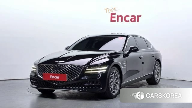 Genesis G80 (RG3) 2021 Черный из Кореи