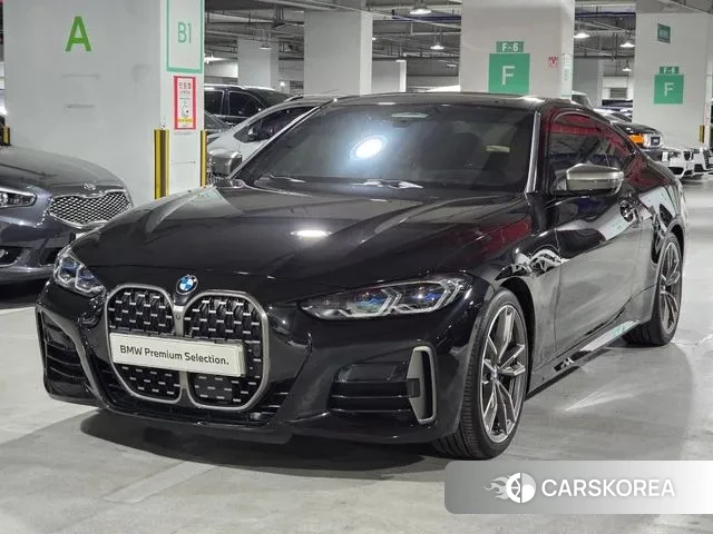 BMW 4 Series (G22) 2021 Черный из Кореи