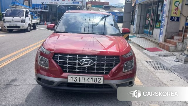 Hyundai Venue 2019 Красный из Кореи