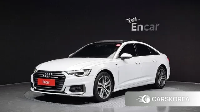 Audi A6 (C8) 2021 Белый из Кореи