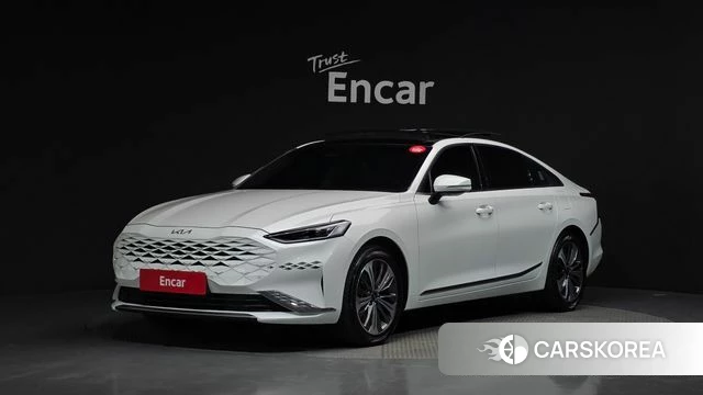 Kia K8 2021 Белый из Кореи