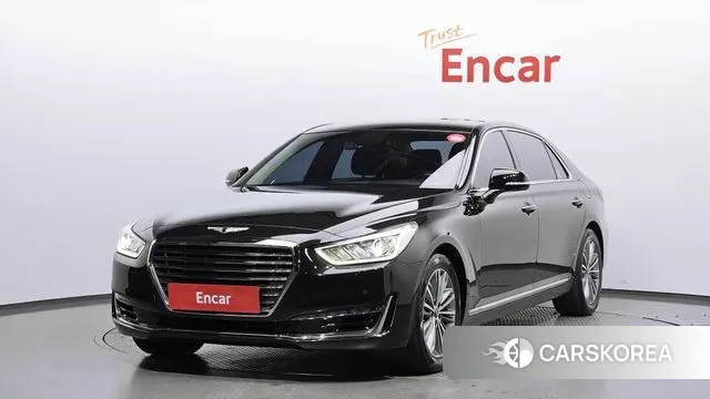 Genesis EQ900 2018 Черный из Кореи