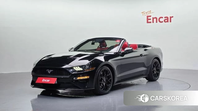 Ford Mustang 2020 Черный из Кореи