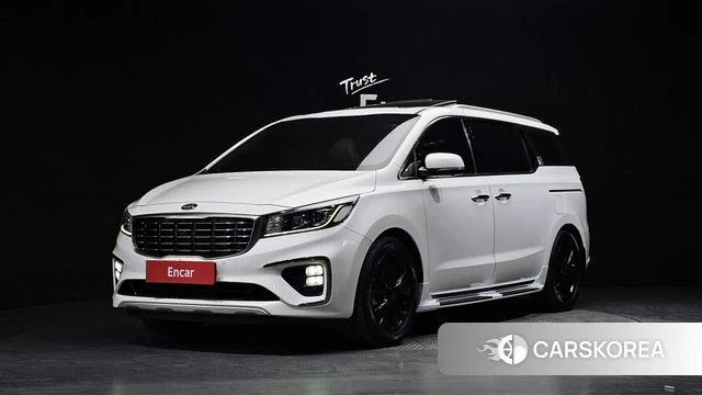 Kia The New Carnival 2019 Белый из Кореи
