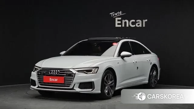 Audi A6 (C8) 2022 Белый из Кореи