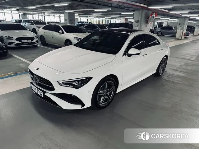 Mercedes-Benz CLA-Class C118 2025 Белый из Кореи