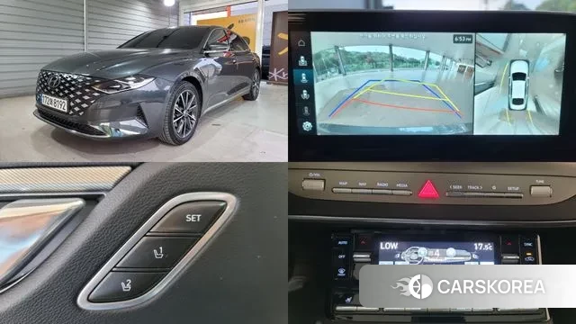 Hyundai The New Grandeur IG 2022 Серый из Кореи