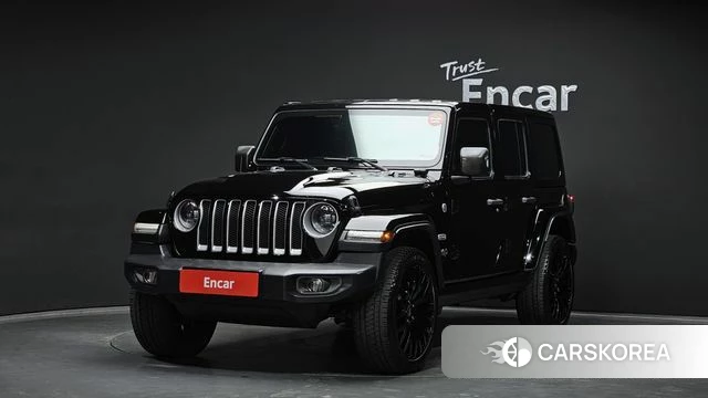 Jeep Wrangler (JL) 2023 Черный из Кореи