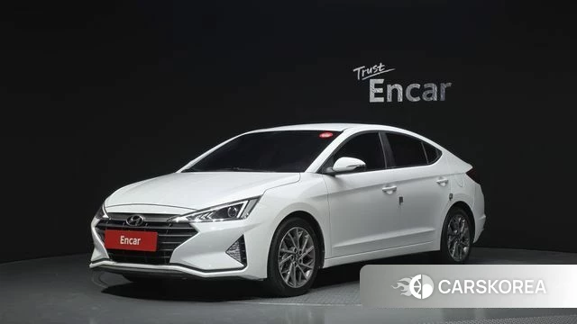 Hyundai The New Avante AD 2019 Белый из Кореи