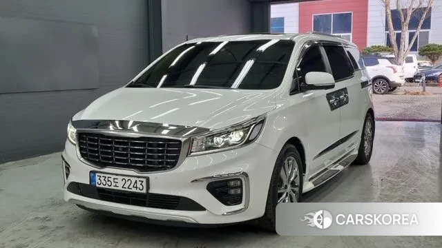 Kia The New Carnival 2018 Белый из Кореи