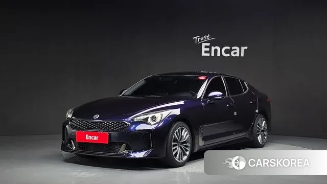 Kia Stinger 2019 Синий из Кореи