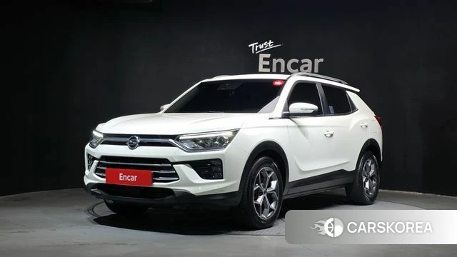 Ssangyong Beautiful Korando 2021 Жемчужный цвет из Кореи