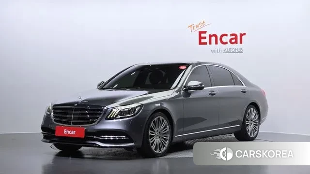Mercedes-Benz S-Class W222 2019 Серый из Кореи