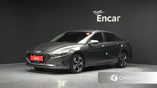 Hyundai Avante (CN7) 2021 Серый из Кореи