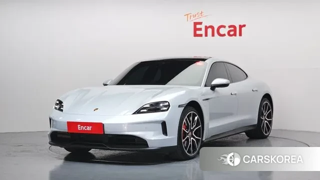 Porsche Taycan 2024 Белый из Кореи