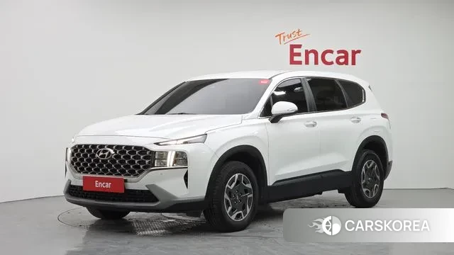 Hyundai The New Santa Fe 2023 Белый из Кореи