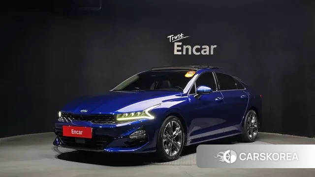 Kia K5 3rd generation 2020 Синий из Кореи