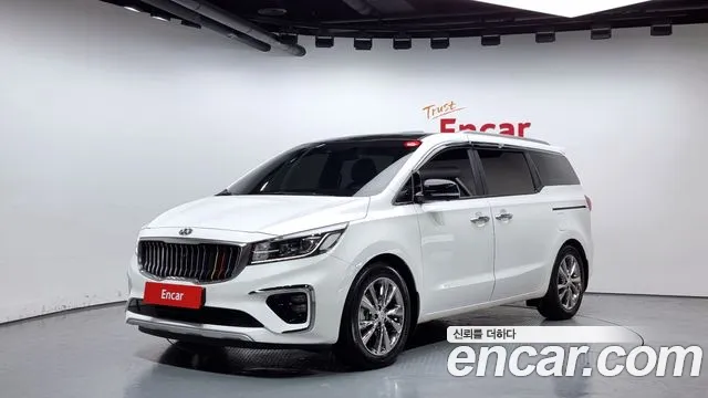 Kia The New Carnival 2019 Белый из Кореи