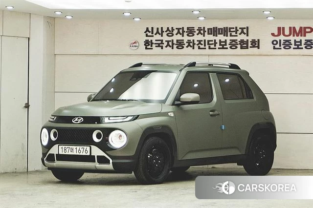 Hyundai Casper 2023 Светло-зеленый из Кореи