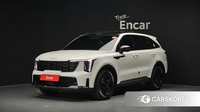 Kia The New Sorento 4th Generation 2023 Белый из Кореи