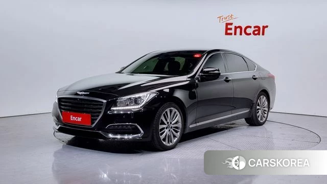 Genesis G80 2018 Черный из Кореи