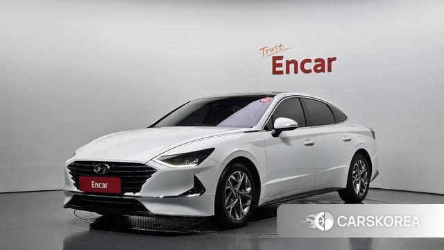 Hyundai Sonata (DN8) 2019 Белый из Кореи