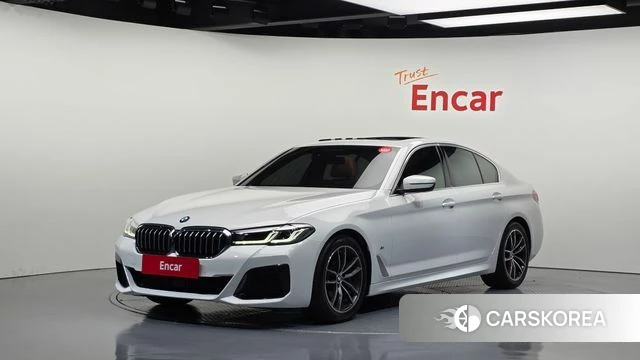 BMW 5 Series (G30) 2021 Белый из Кореи