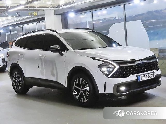 Kia Sportage 5th Generation Hybrid 2024 Белый из Кореи