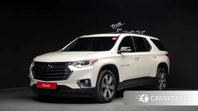 Chevrolet (GM Daewoo) Traverse 2020 Белый из Кореи