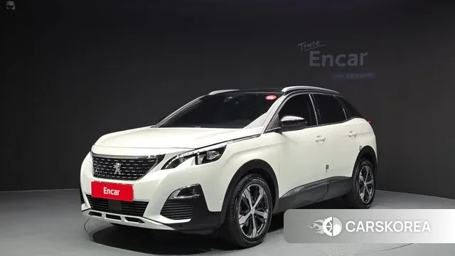 Peugeot 3008 second generation 2020 Белый из Кореи