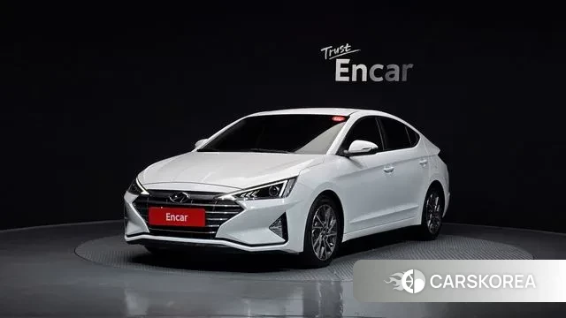 Hyundai The New Avante AD 2019 Белый из Кореи