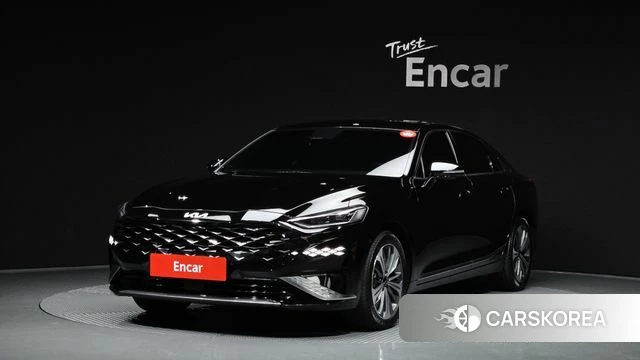 Kia K8 Hybrid 2023 Черный из Кореи