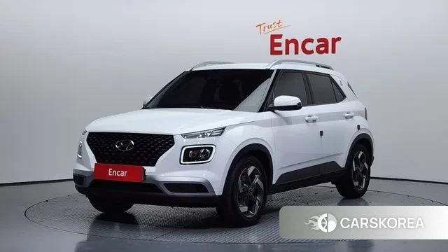 Hyundai Venue 2021 Белый из Кореи