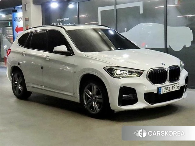 BMW X1 (F48) 2021 Белый из Кореи