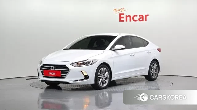Hyundai Avante AD 2018 Белый из Кореи
