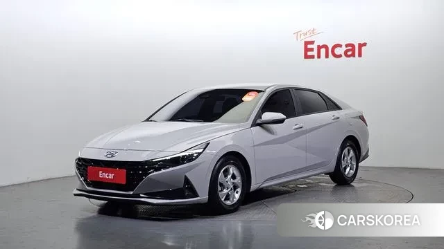 Hyundai Avante (CN7) 2021 Серебристо-серый из Кореи
