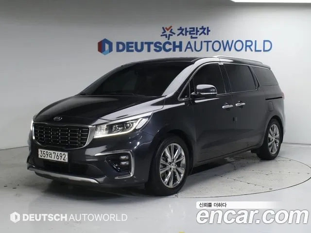 Kia The New Carnival 2019 Серый из Кореи