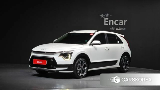 Kia Di Ol Nu Niro 2022 Белый из Кореи