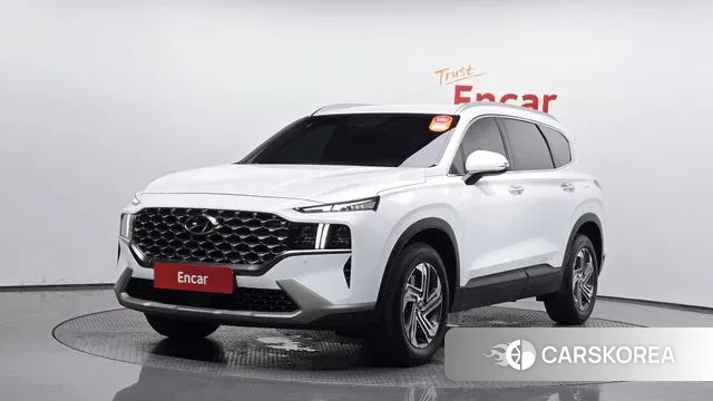 Hyundai The New Santa Fe 2021 Белый из Кореи