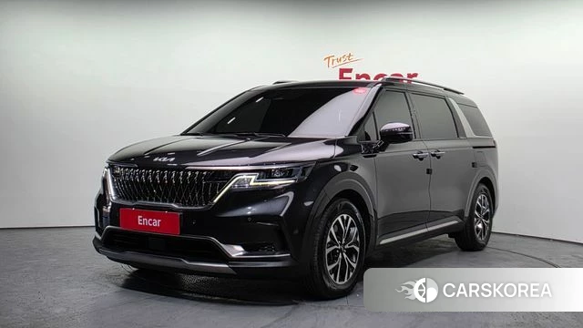 Kia Carnival 4th generation 2021 Серый из Кореи