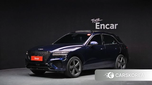 Genesis GV70 2021 Синий из Кореи