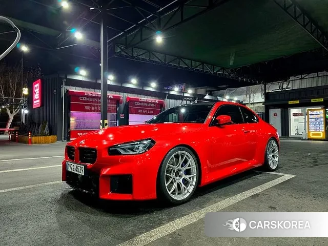 BMW M2 (G87) 2024 Красный из Кореи