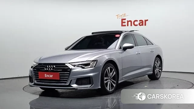 Audi A6 (C8) 2021 Серебряный из Кореи