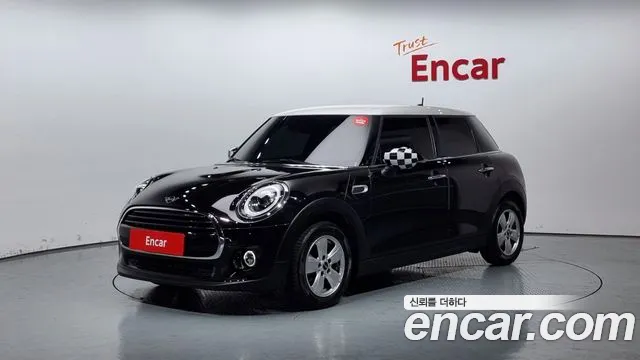 Mini Cooper 2020 Черный из Кореи