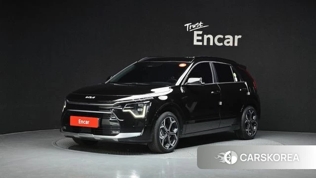 Kia Di Ol Nu Niro 2023 Черный из Кореи
