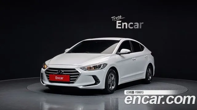 Hyundai Avante AD 2018 Белый из Кореи
