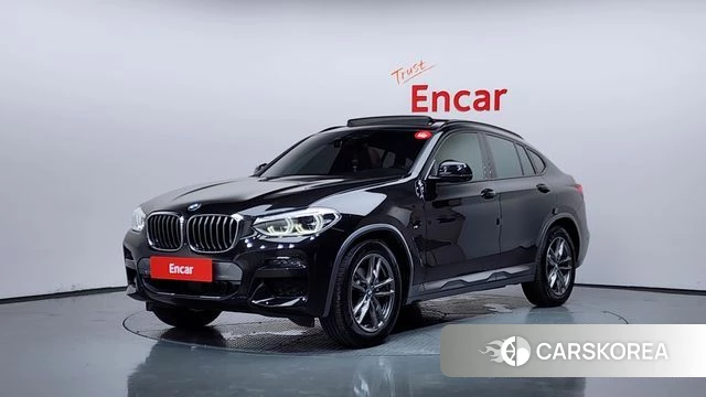 BMW X4 (G02) 2020 Черный из Кореи