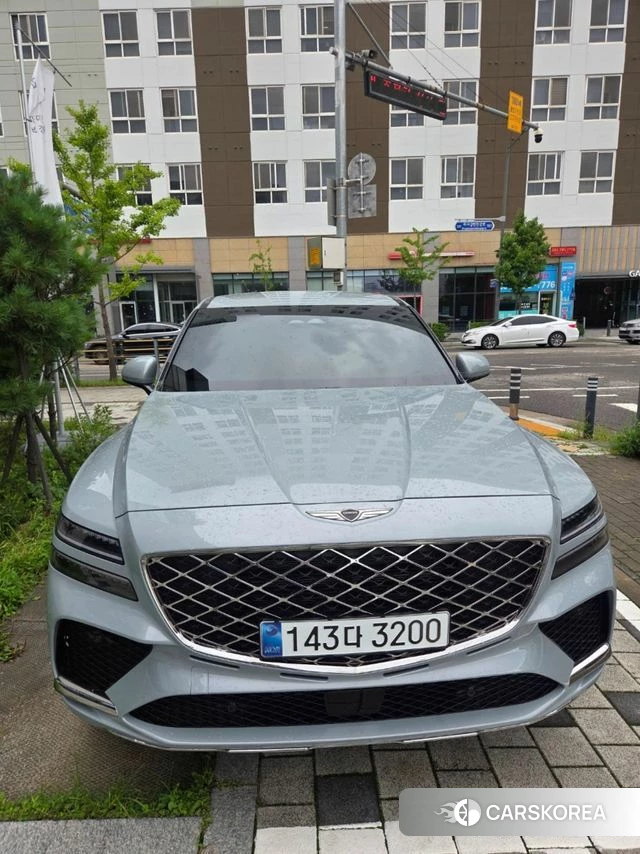 Genesis GV80 Coupe 2024 Синий из Кореи
